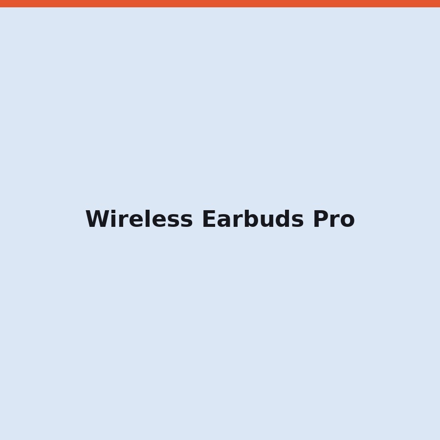 Wireless Earbuds Pro
